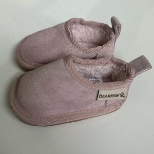 BearPaw Light Pink Kids Slippers